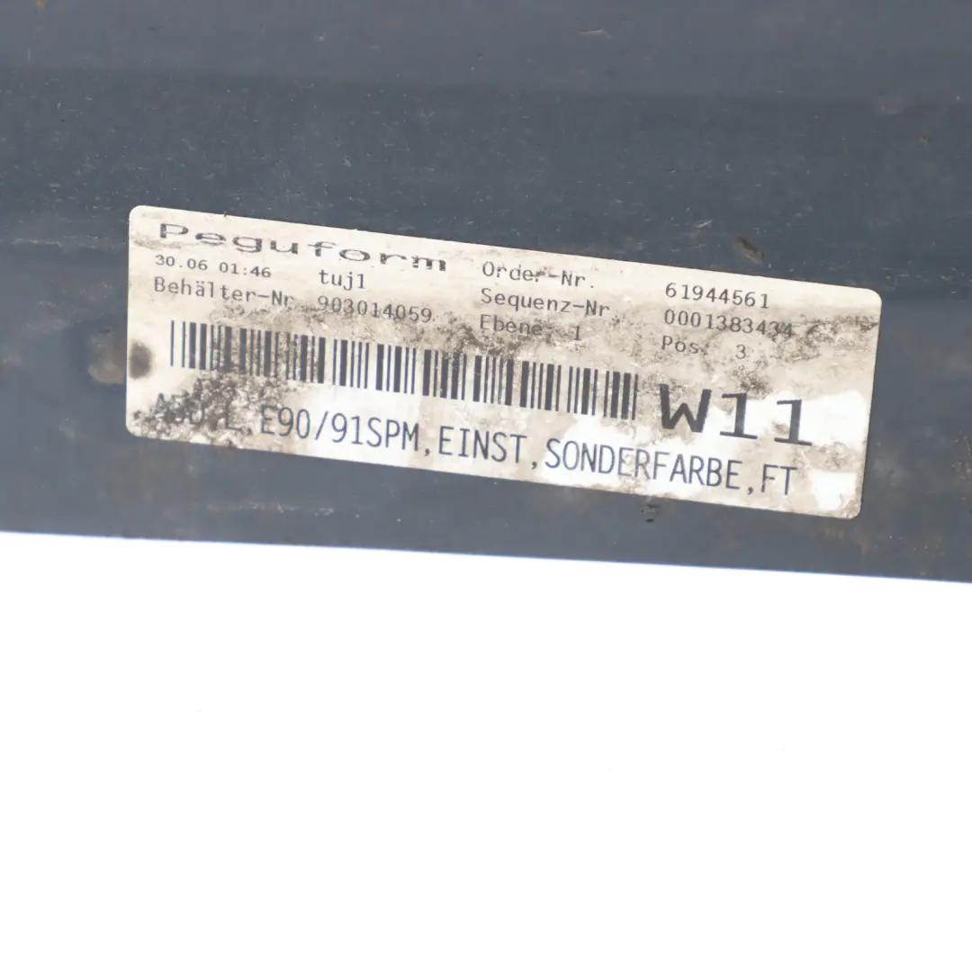  Side Skirt BMW E90 E91 M Sport Sill Strip Left N/S Malachite Green Dark - S10 - SKU 0033441-MAL - Part number 0033441