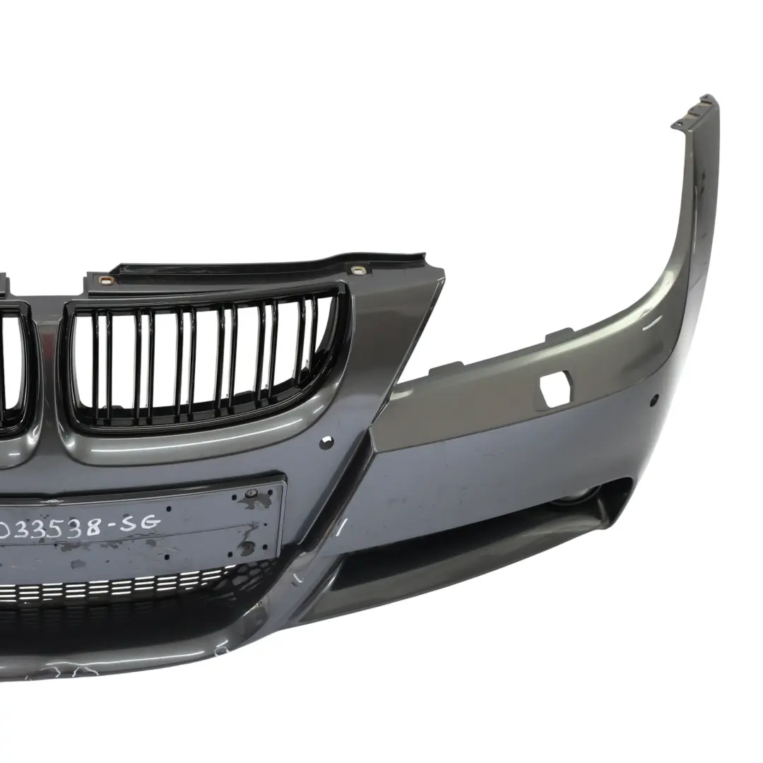  Front Bumper BMW E90 Panel Trim M Sport Complete E91 Sparkling Graphite - A22 - SKU 0033538-SG - Part number 0033538