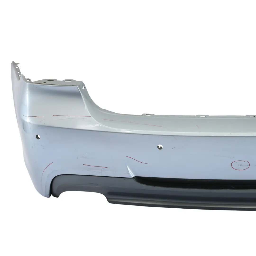 Bumper PDC Bluewater Blue Metallic - 896 to BMW E90 LCI M Sport Rear with Part number 0033541 BMW E90 LCI M Sport Rear Bumper PDC Bluewater Blue Metallic - 896 - SKU 0033541-WB - Part number 0033541