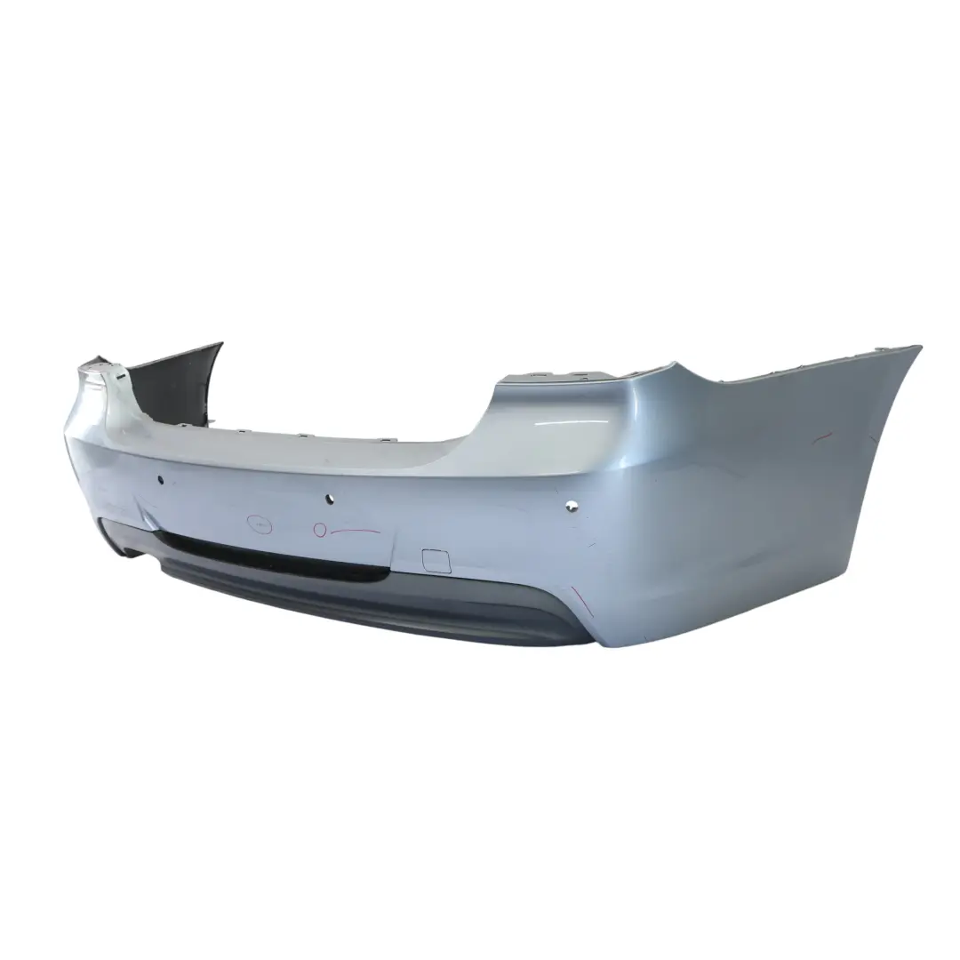 BMW E90 LCI M Sport Rear Bumper PDC Bluewater Blue Metallic - 896 - SKU 0033541-WB - Part number 0033541