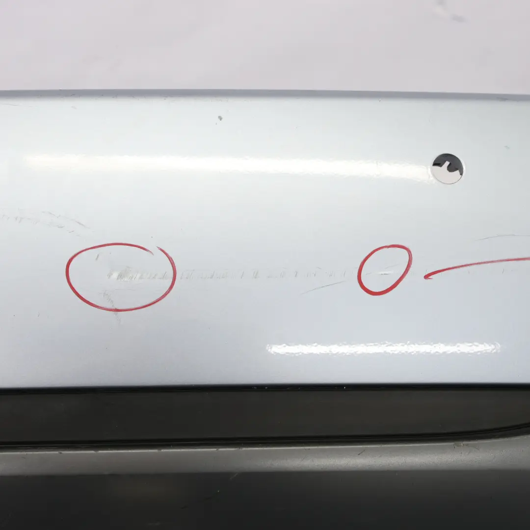 BMW E90 LCI M Sport Rear Bumper PDC Bluewater Blue Metallic - 896 - SKU 0033541-WB - Part number 0033541