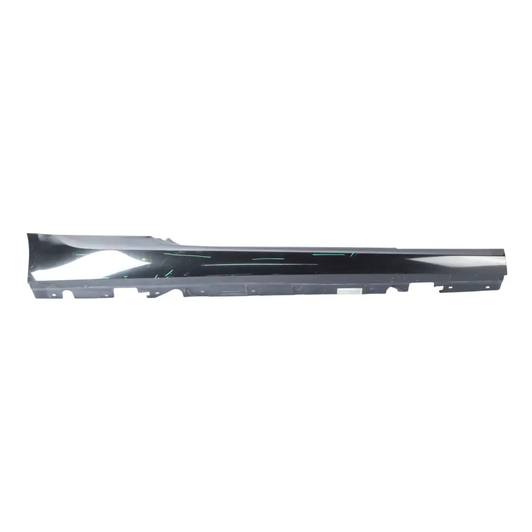 BMW E92 E93 Sill Strip Side Skirt M Sport Right O/S Black Sapphire - 475 - SKU 0036124-BS - Part number 0036124