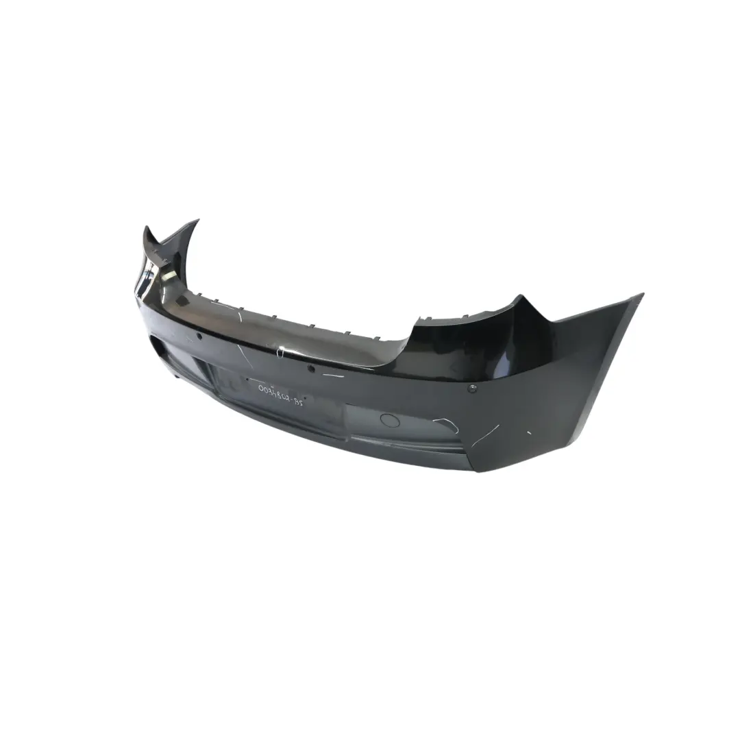 BMW E81 E87 LCI M Sport Rear Bumper Trim Panel Black Sapphire - 475 - SKU 0034802-BS - Part number 0034802
