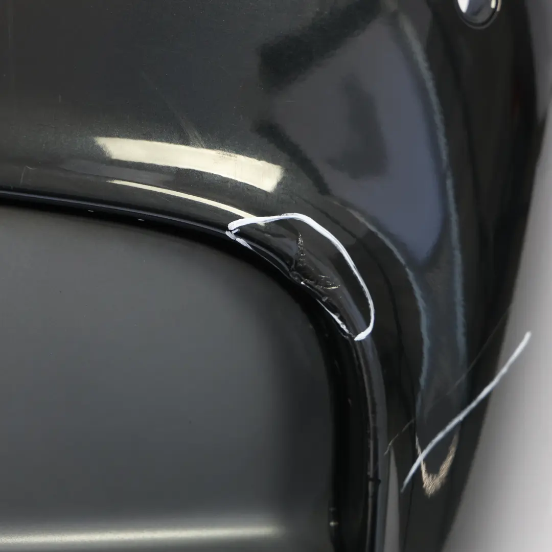 BMW E81 E87 LCI M Sport Rear Bumper Trim Panel Black Sapphire - 475 - SKU 0034802-BS - Part number 0034802