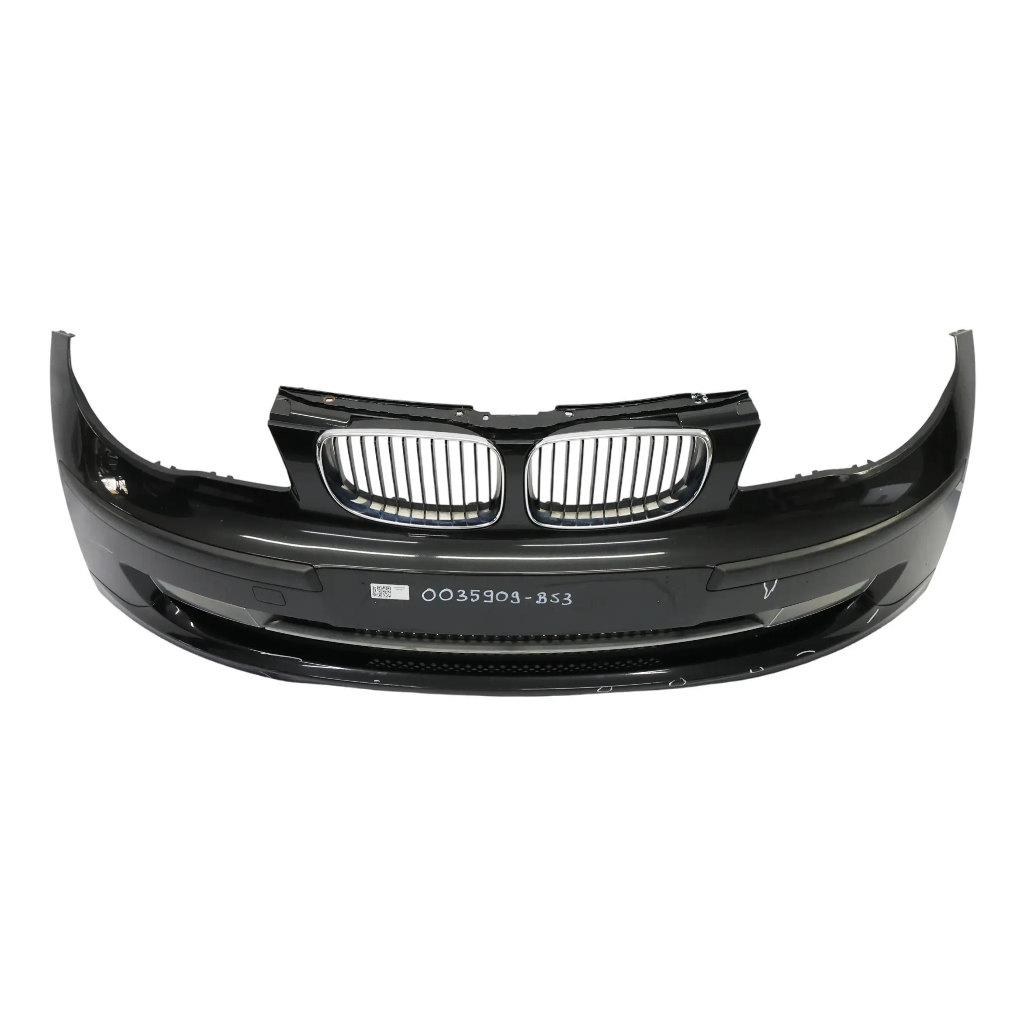 Zderzak Przedni BMW E81 E87 LCI Black Sapphire Czarny Metalik - 475