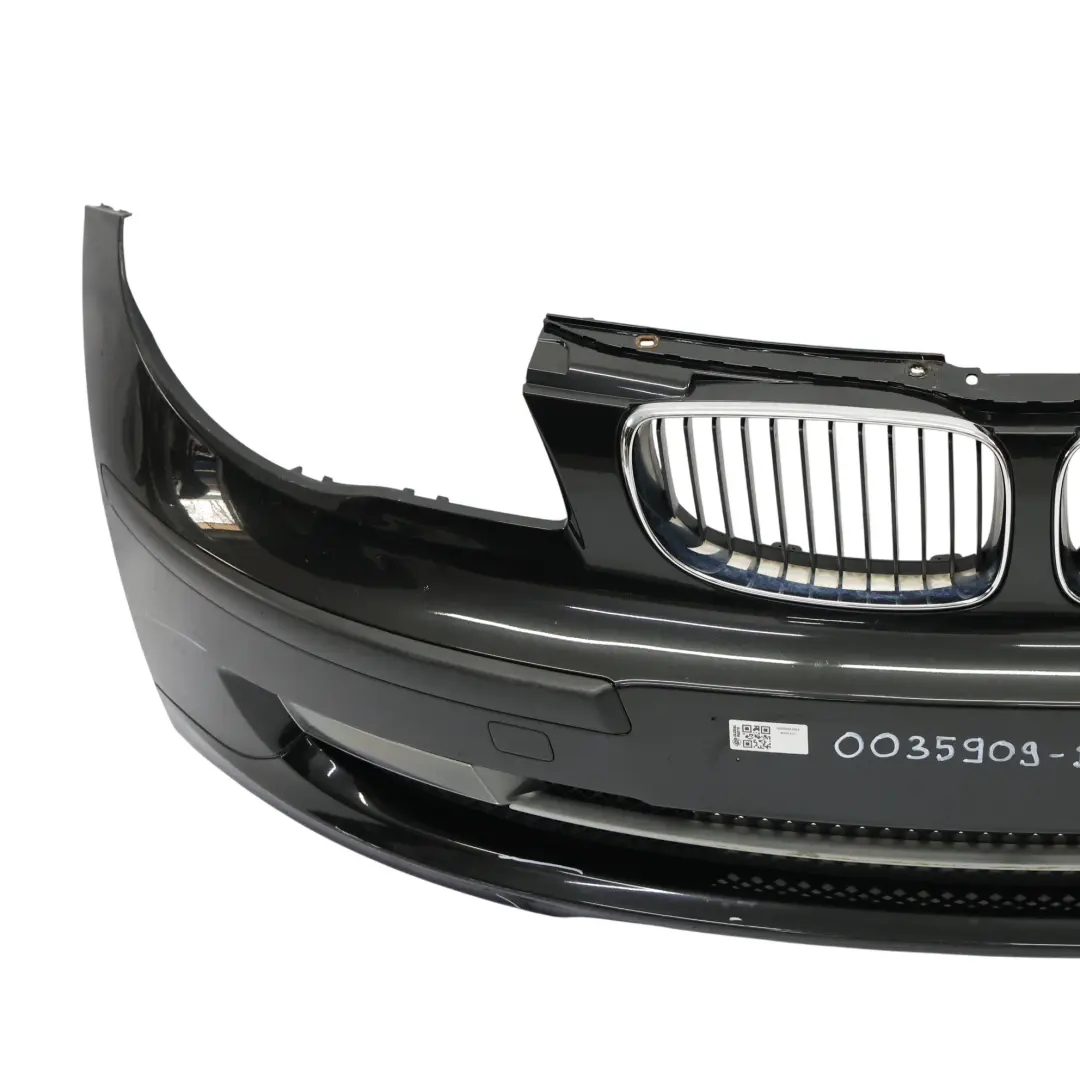 Front Bumper BMW E81 E87 LCI Trim Cover PDC Black Sapphire Metallic - 475 - SKU 0035909-BS3 - Part number 0035909