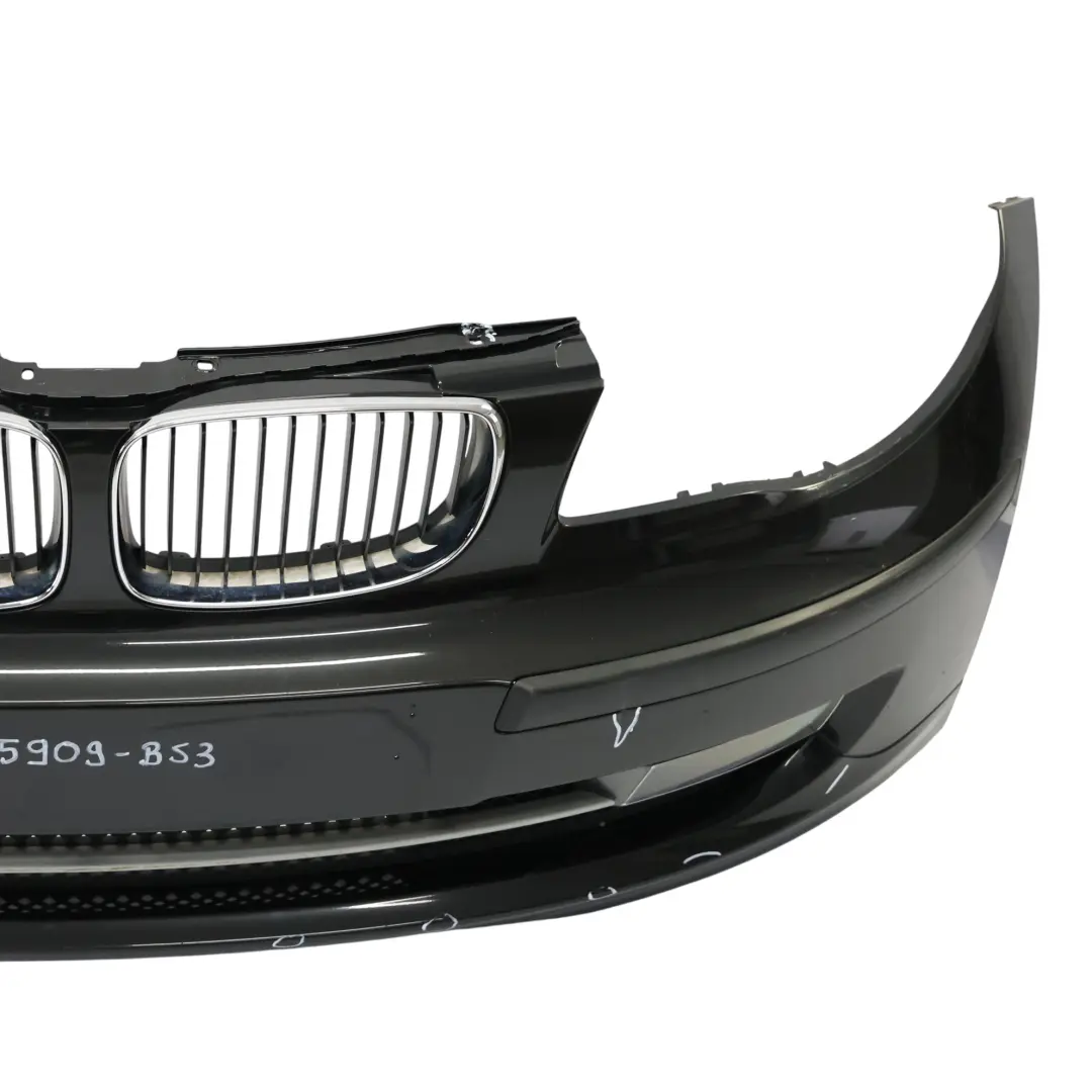  Front Bumper BMW E81 E87 LCI Trim Cover PDC Black Sapphire Metallic - 475 - SKU 0035909-BS3 - Part number 0035909
