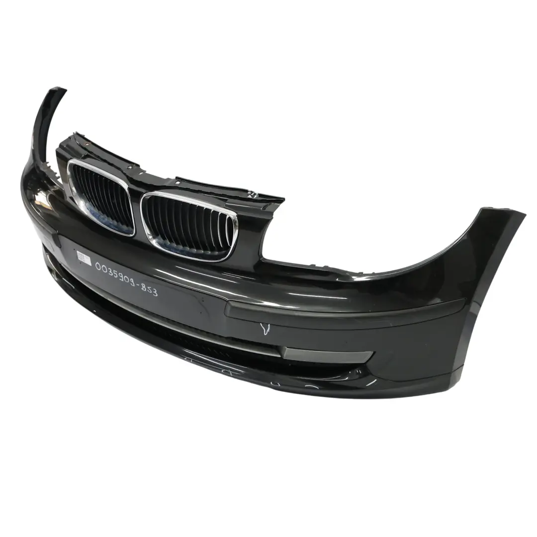 Front Bumper BMW E81 E87 LCI Trim Cover PDC Black Sapphire Metallic - 475 to with Part number 0035909 Front Bumper BMW E81 E87 LCI Trim Cover PDC Black Sapphire Metallic - 475 - SKU 0035909-BS3 - Part number 0035909