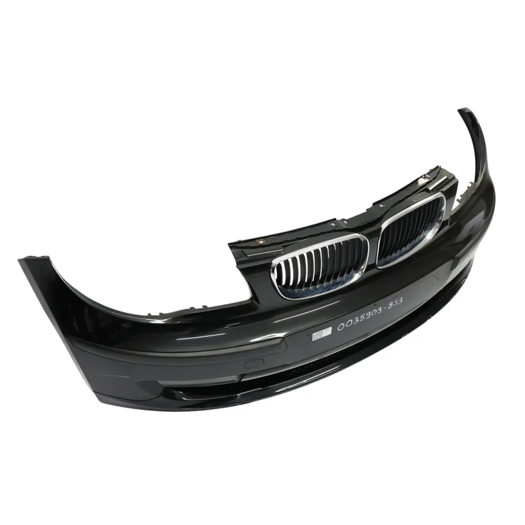  Front Bumper BMW E81 E87 LCI Trim Cover PDC Black Sapphire Metallic - 475 - SKU 0035909-BS3 - Part number 0035909