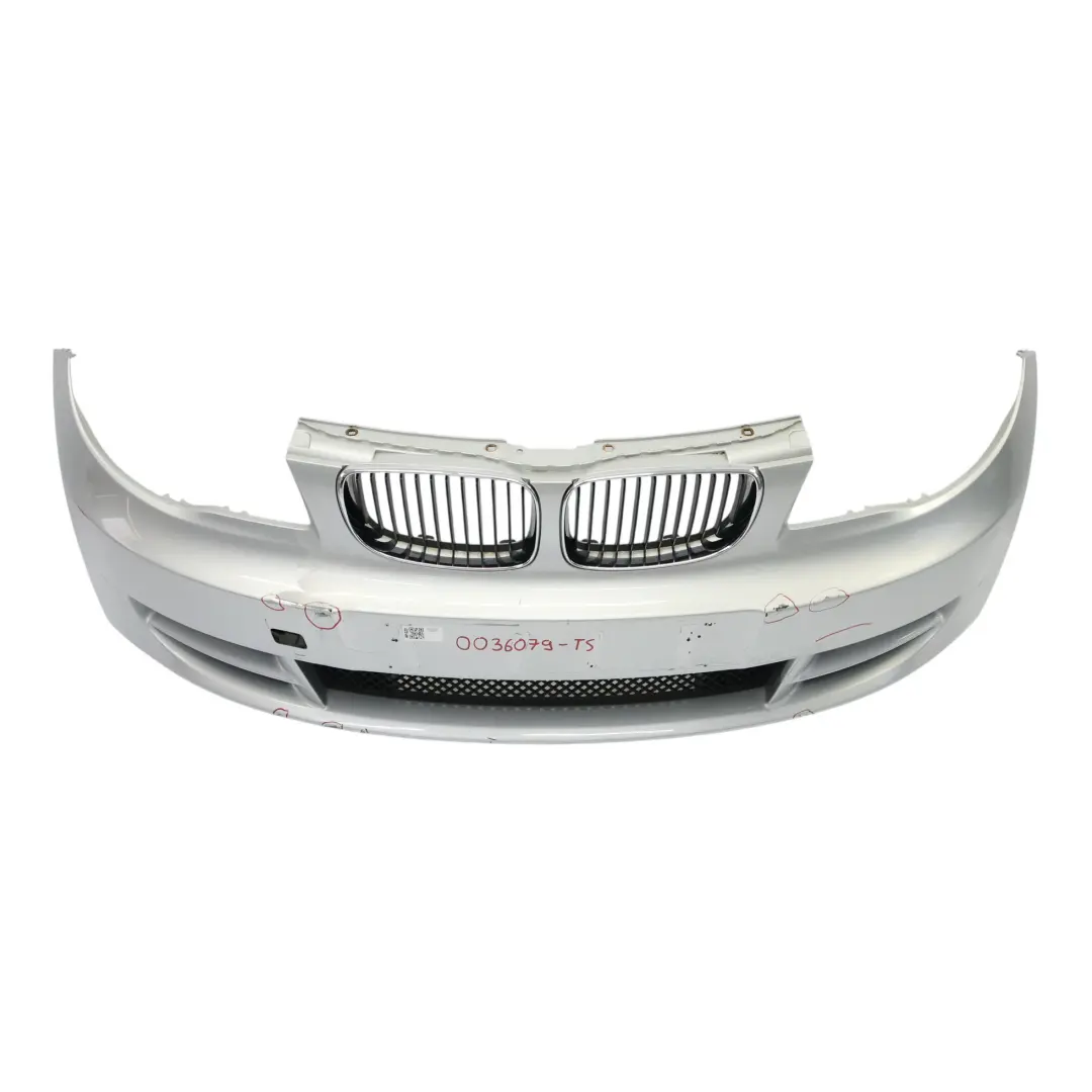 Front Bumper BMW E82 E88 Trim Panel Cover Titansilber Silver Metallic - 354 to with Part number 0036079 Front Bumper BMW E82 E88 Trim Panel Cover Titansilber Silver Metallic - 354 - SKU 0036079-TS - Part number 0036079