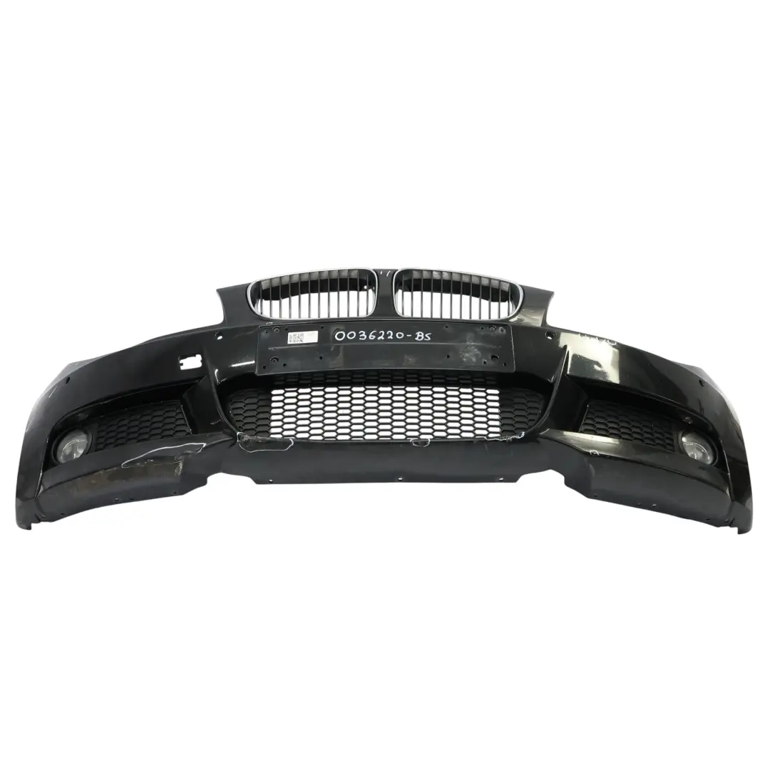  Front Bumper BMW E82 E88 M Sport PDC Trim Panel Black Sapphire Metallic 475 - SKU 0036220-BS - Part number 0036220