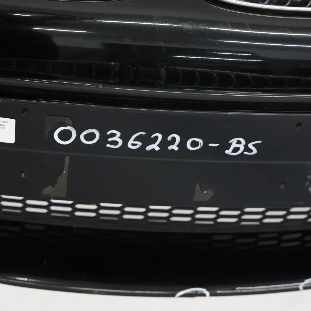  Front Bumper BMW E82 E88 M Sport PDC Trim Panel Black Sapphire Metallic 475 - SKU 0036220-BS - Part number 0036220