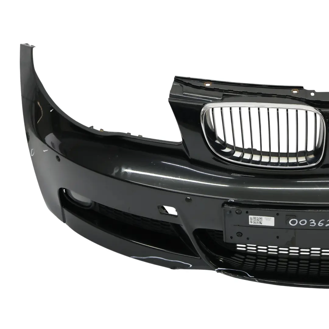 Front Bumper BMW E82 E88 M Sport PDC Trim Panel Black Sapphire Metallic 475 to with Part number 0036220 Front Bumper BMW E82 E88 M Sport PDC Trim Panel Black Sapphire Metallic 475 - SKU 0036220-BS - Part number 0036220