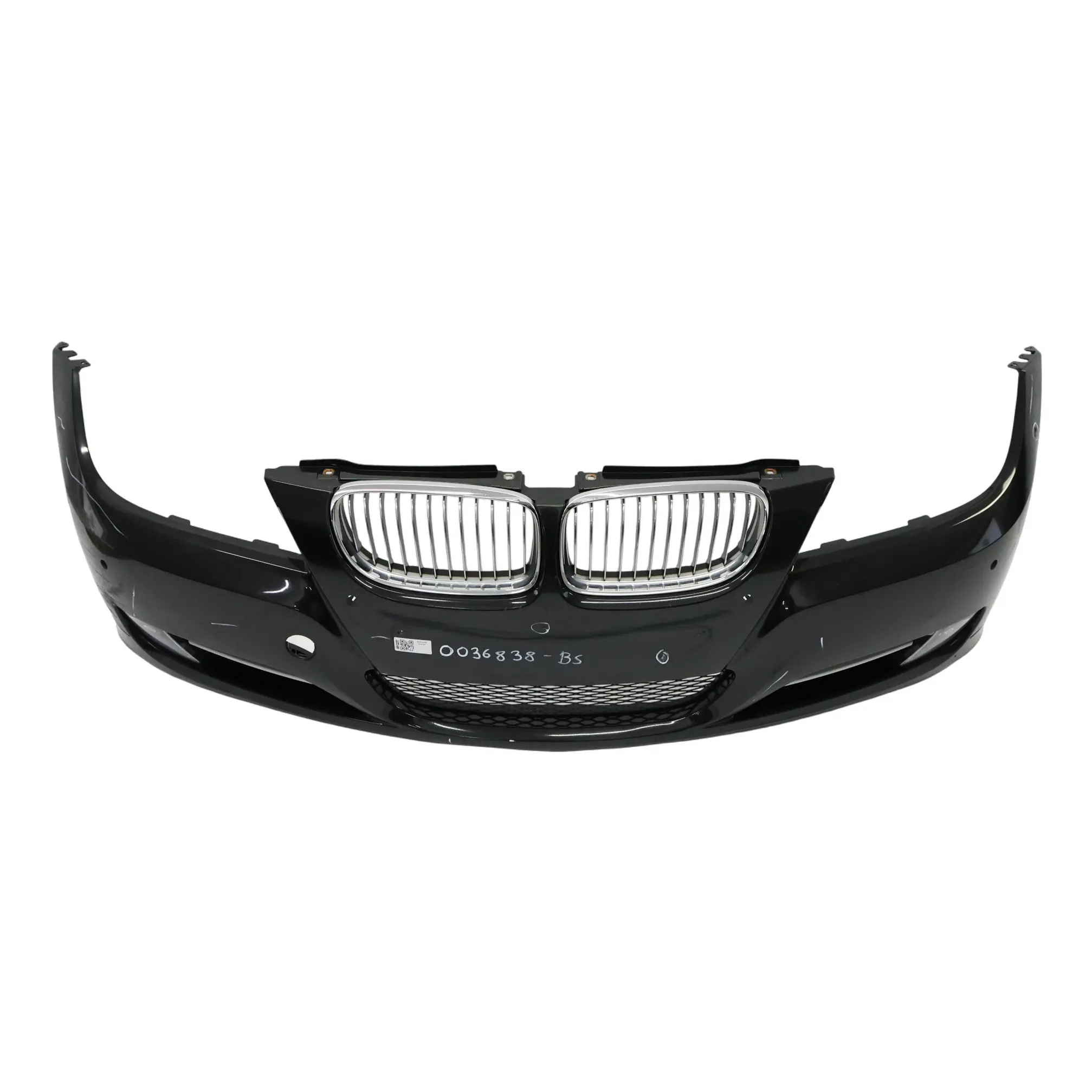 Front Bumper BMW E90 E91 LCI Trim Panel Cover Black Sapphire - 475