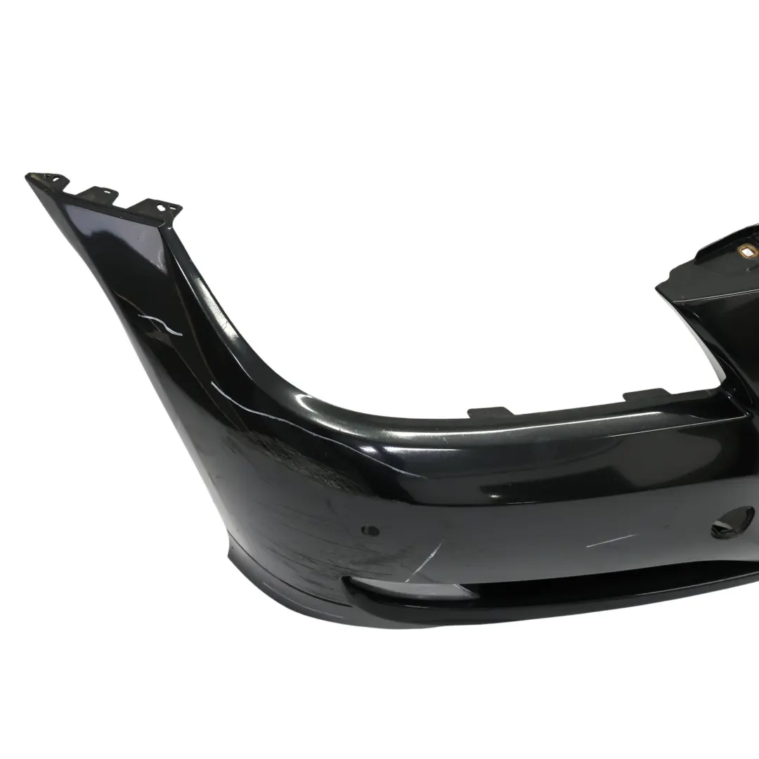 BMW E90 E91 LCI Front Bumper Trim Panel Cover Black Sapphire Metallic - 475 - SKU 0036838-BS - Part number 0036838