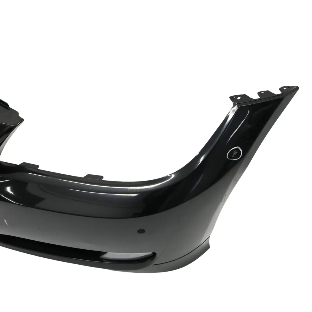 BMW E90 E91 LCI Front Bumper Trim Panel Cover Black Sapphire Metallic - 475 - SKU 0036838-BS - Part number 0036838