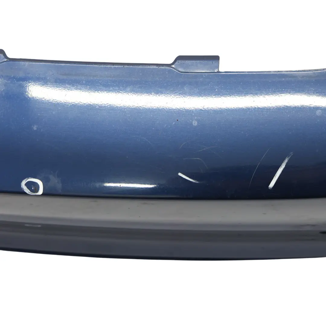 BMW E90 LCi Lift Rear Bumper Trim Panel Tiefseeblau Deep Sea Blue - A76 - SKU 0036874-DSB - Part number 0036874