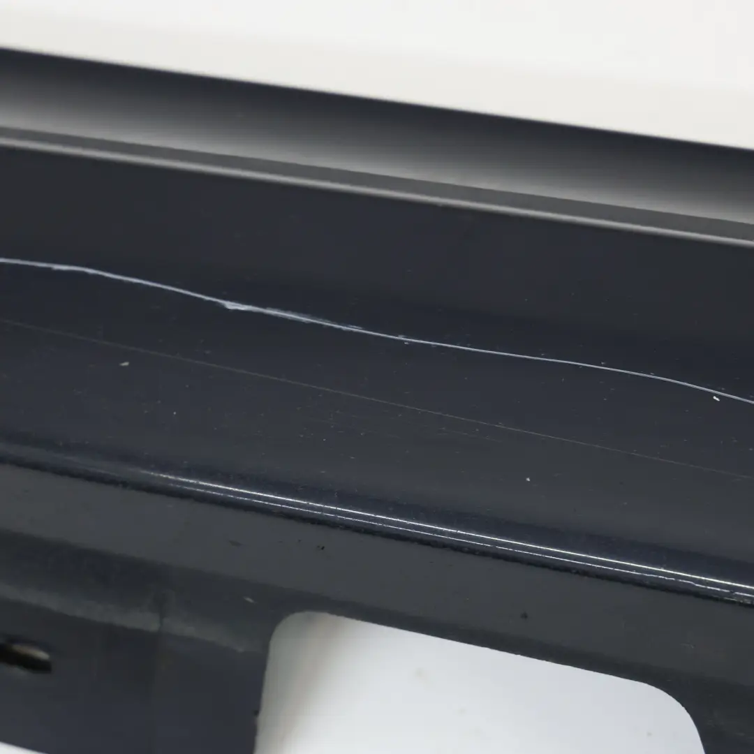 Sill Strip Side Skirt Left N/S Monacoblau Monaco Blue - A35 to BMW E90 E91 LCI with Part number 0037059 BMW E90 E91 LCI Sill Strip Side Skirt Left N/S Monacoblau Monaco Blue - A35 - SKU 0037059-MB - Part number 0037059