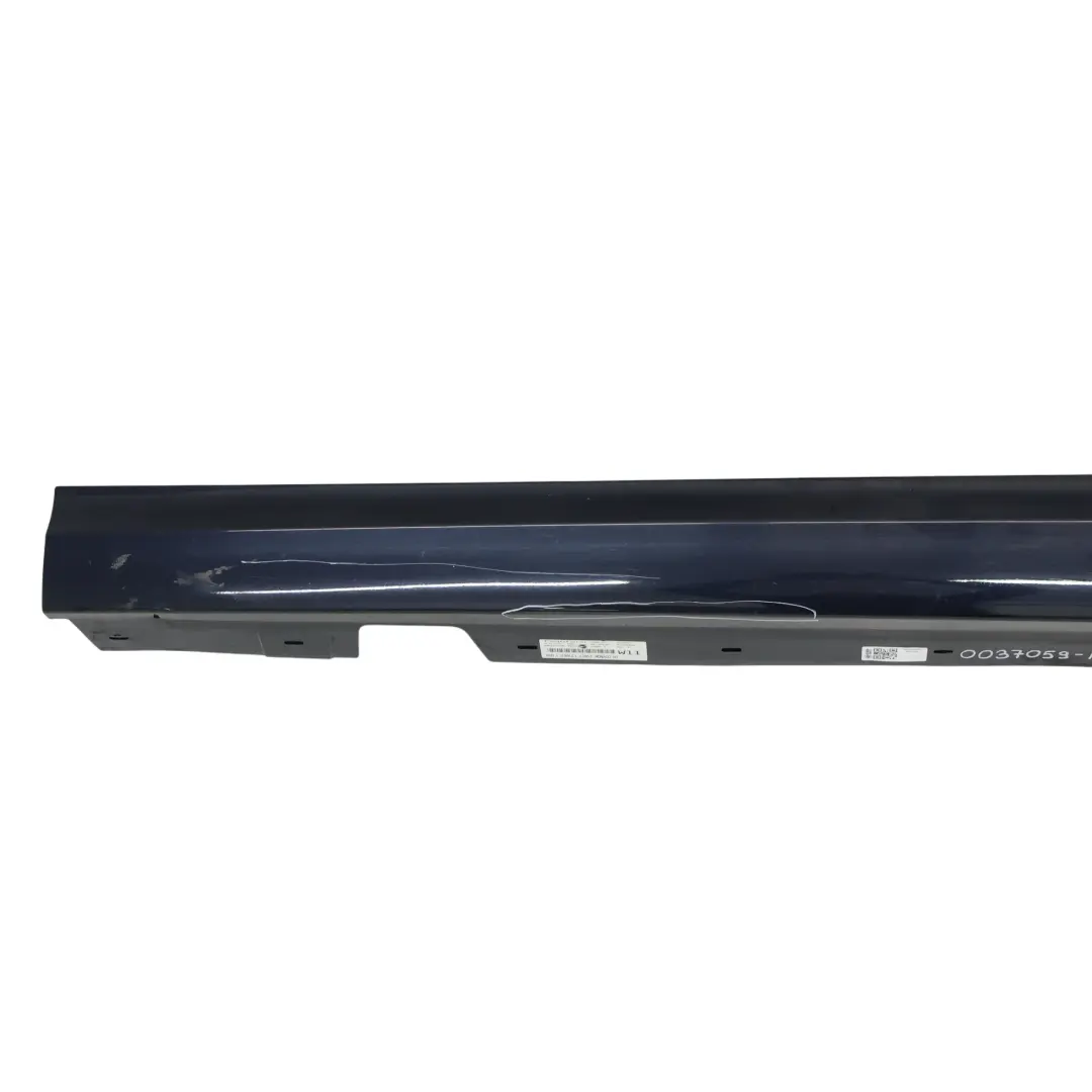 Baguette De Seuil sLatérale Gauche Monacoblau Monaco Blue - A35 BMW E90 E91 LCI - SKU 0037059-MB - Numéro de pièce 0037059