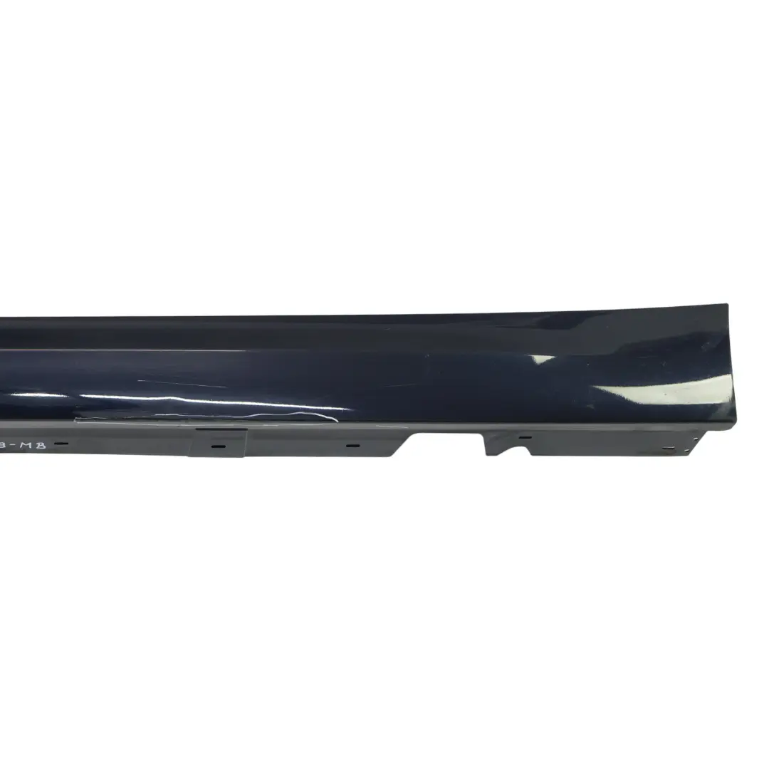 Baguette De Seuil sLatérale Gauche Monacoblau Monaco Blue - A35 BMW E90 E91 LCI - SKU 0037059-MB - Numéro de pièce 0037059