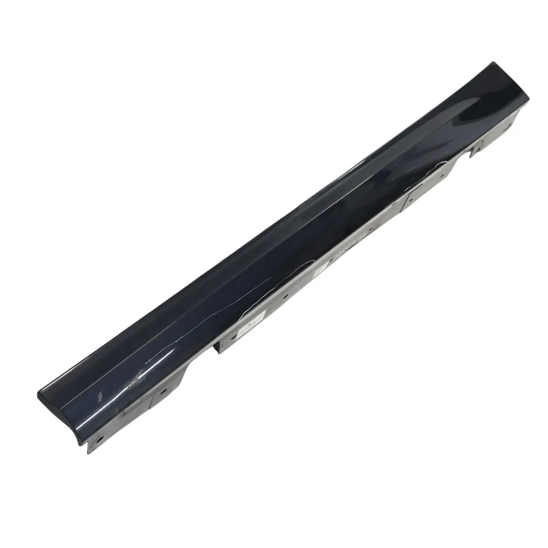 Baguette De Seuil sLatérale Gauche Monacoblau Monaco Blue - A35 BMW E90 E91 LCI - SKU 0037059-MB - Numéro de pièce 0037059