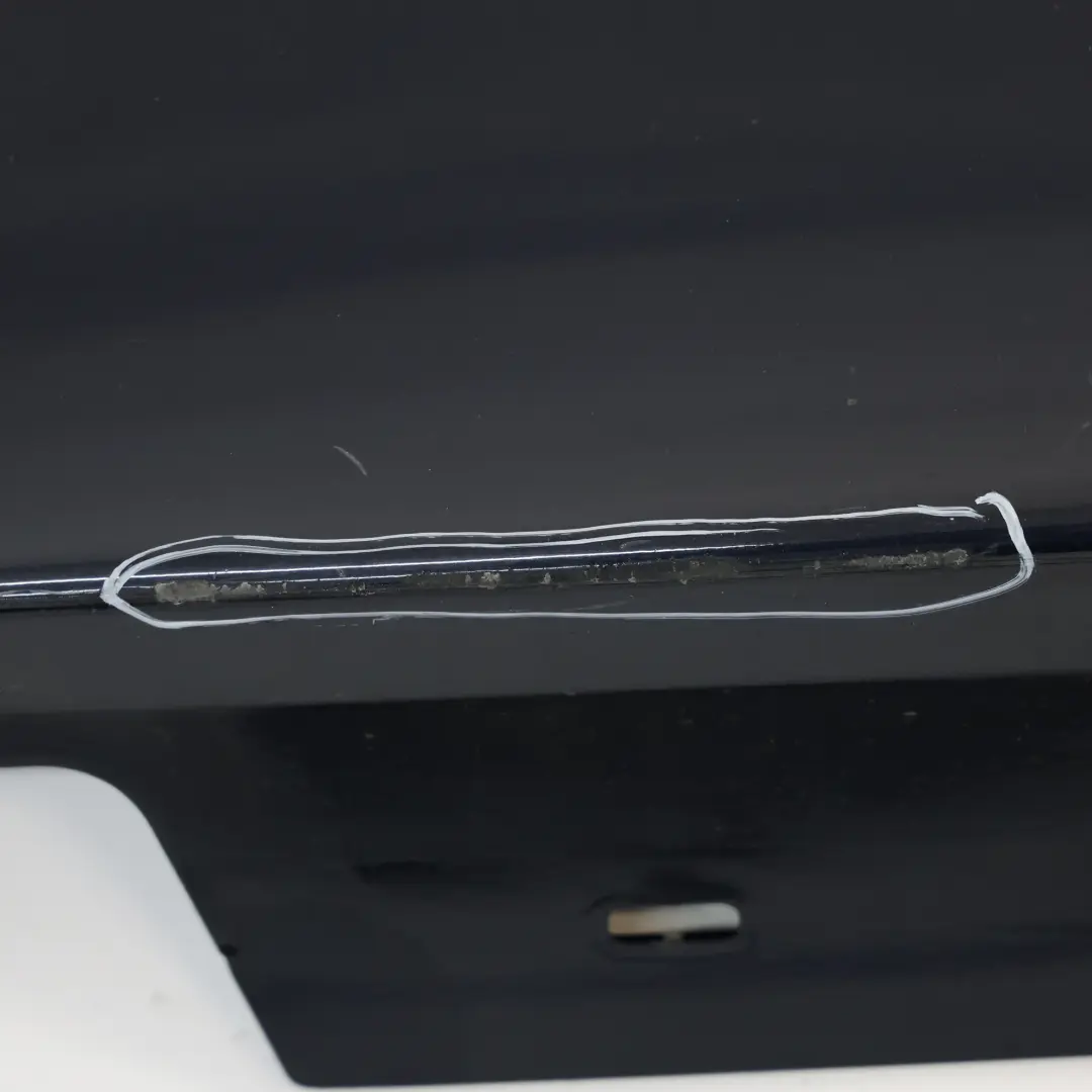 Sill Strip Side Skirt Right O/S Monacoblau Blue Metallic - A35 to BMW E90 E91 LCI with Part number 0037060 BMW E90 E91 LCI Sill Strip Side Skirt Right O/S Monacoblau Blue Metallic - A35 - SKU 0037060-MB - Part number 0037060