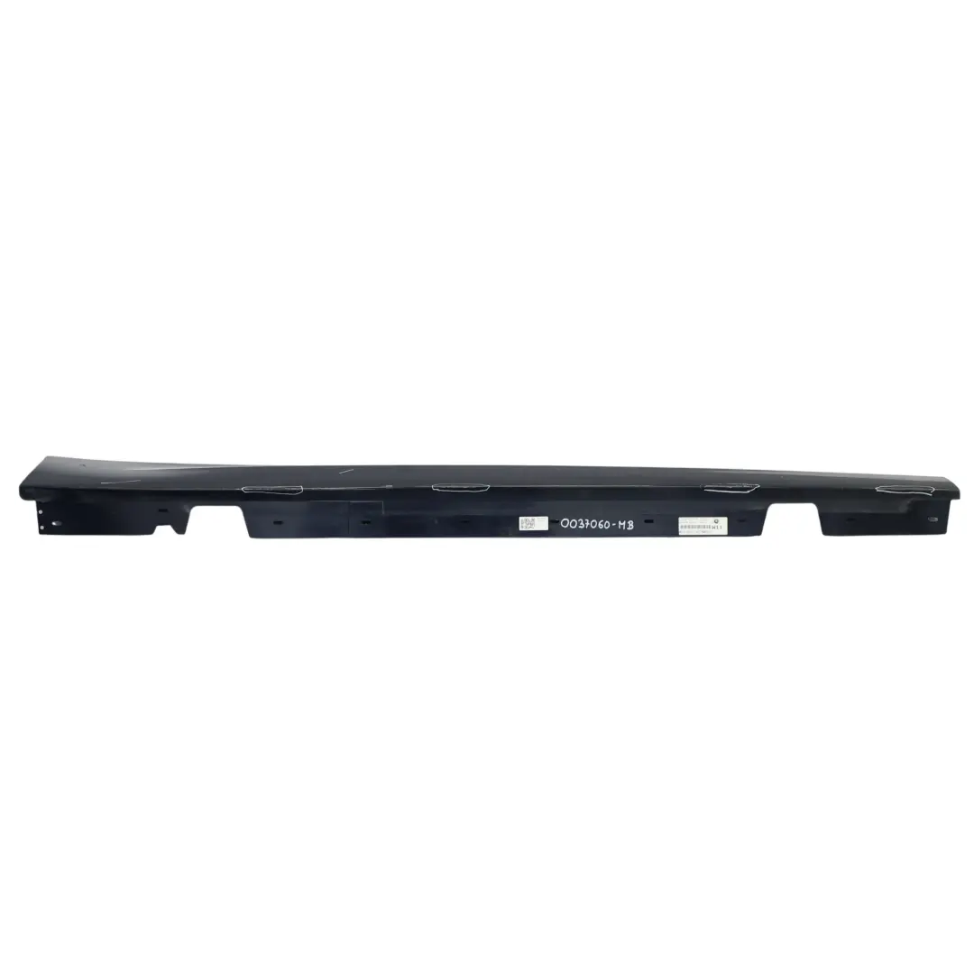 BMW E90 E91 LCI Sill Strip Side Skirt Right O/S Monacoblau Blue Metallic - A35 - SKU 0037060-MB - Part number 0037060