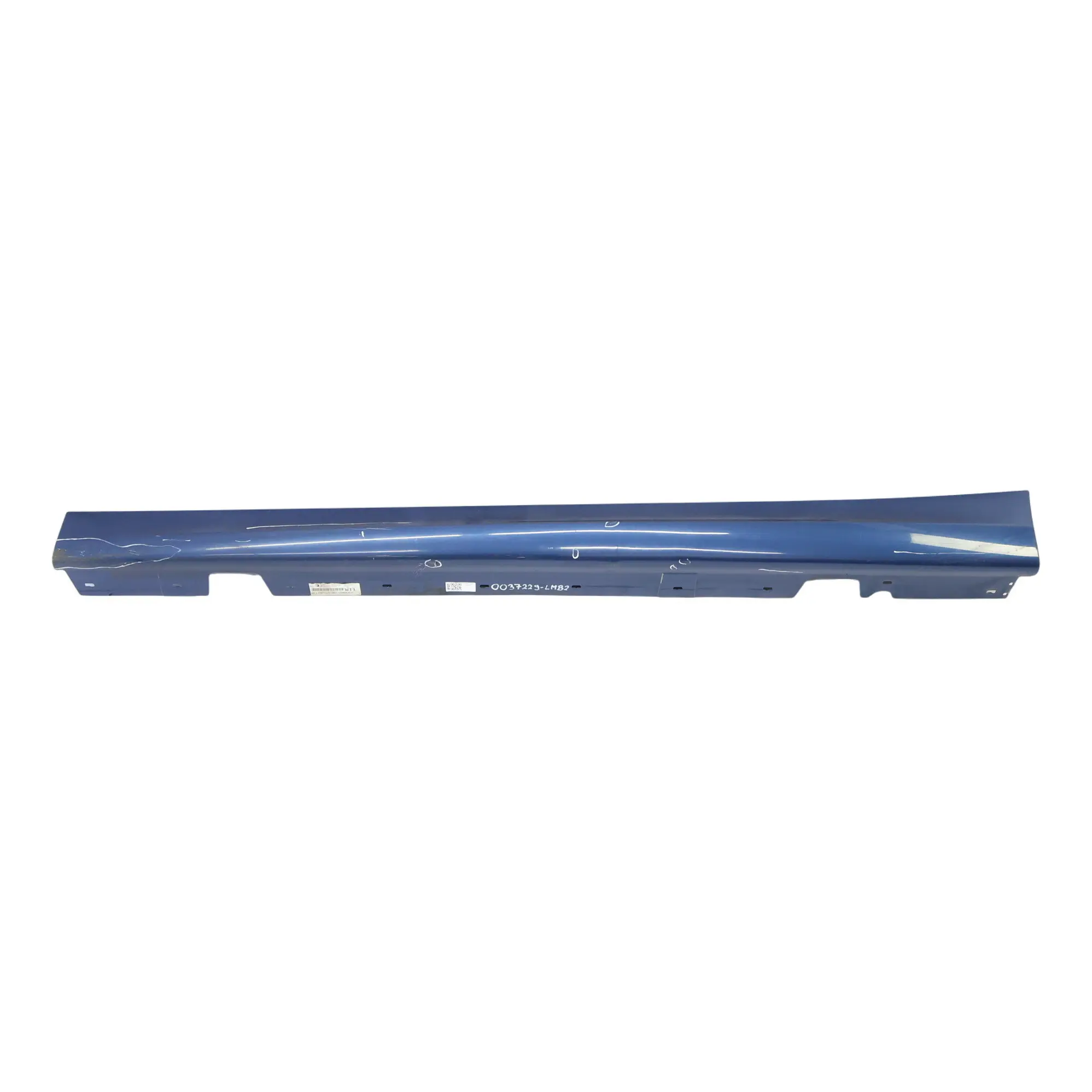 BMW E90 LCI M Sport Side Skirt Sill Strip Left N/S Le Mans Blue Metallic - 381