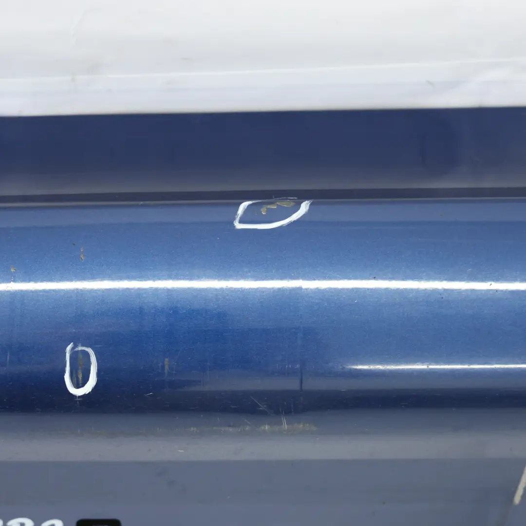 BMW E90 LCI M Sport Side Skirt Sill Strip Left N/S Le Mans Blue Metallic - 381 - SKU 0037229-LMB2 - Part number 0037229
