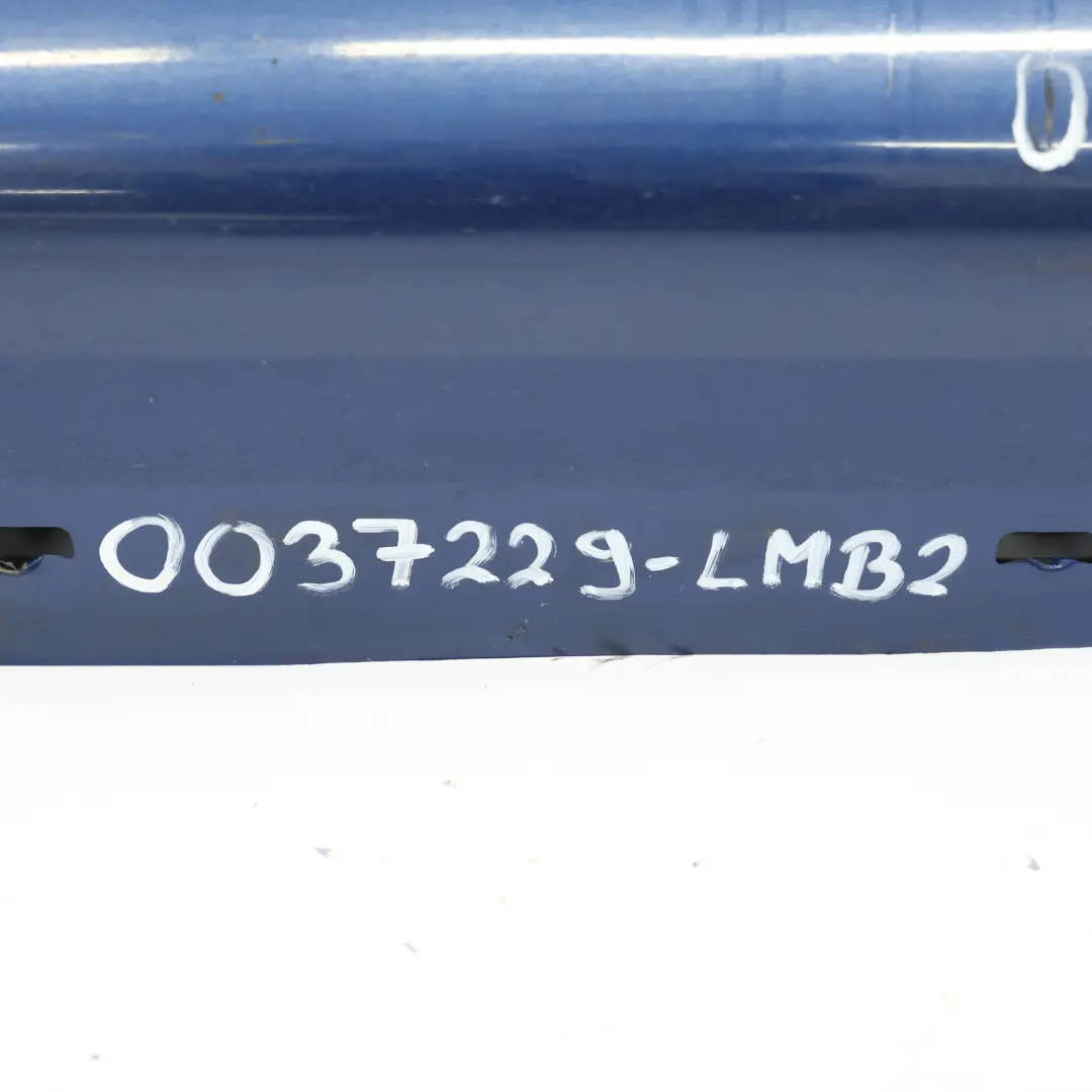 Side Skirt Sill Strip Left N/S Le Mans Blue Metallic - 381 to BMW E90 LCI M Sport with Part number 0037229 BMW E90 LCI M Sport Side Skirt Sill Strip Left N/S Le Mans Blue Metallic - 381 - SKU 0037229-LMB2 - Part number 0037229