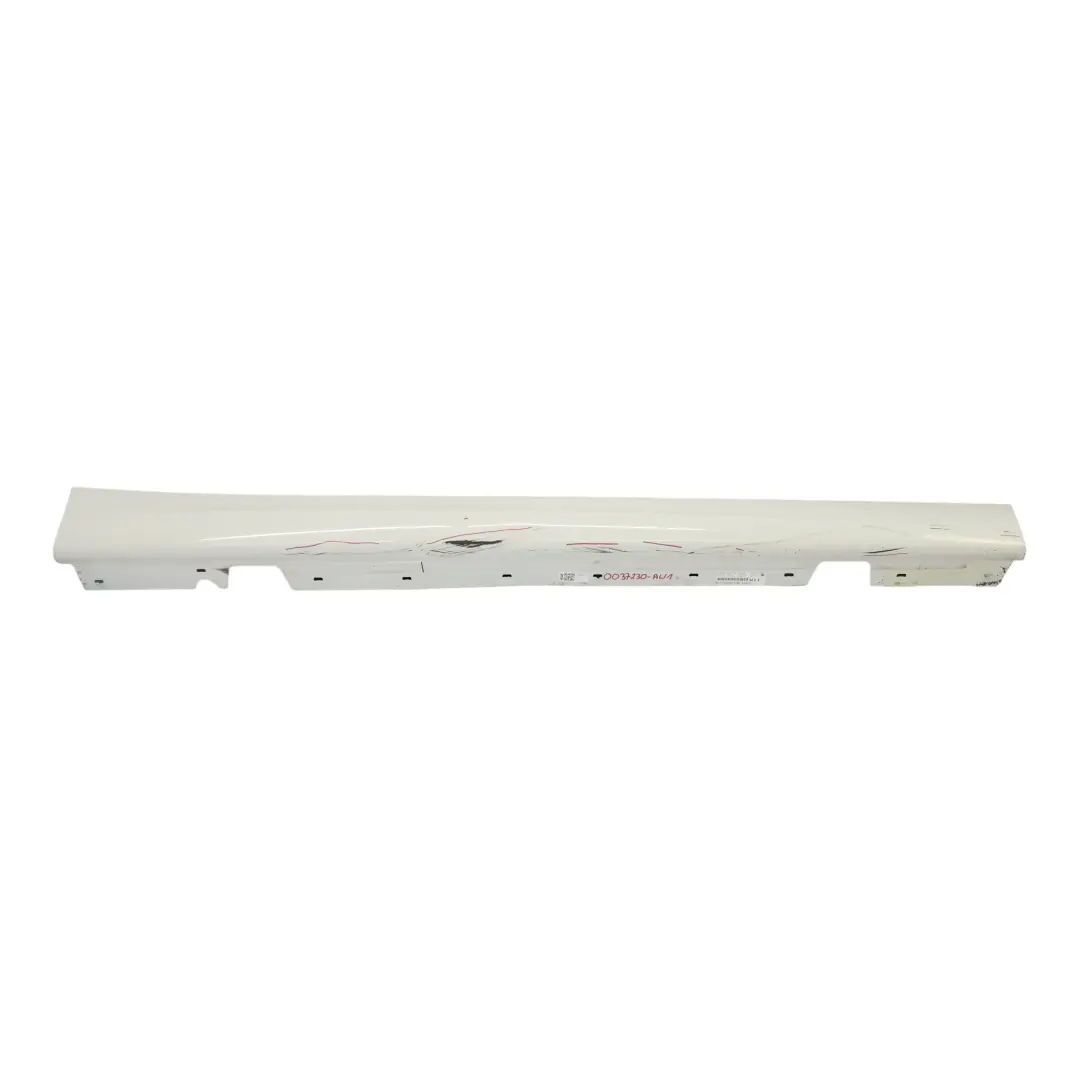  Bas De Caisse BMW E90 E91 LCI M Sport Seuil De Porte Droit Alpinweiss 3 - 300 - SKU 0037230-AW1 - Numéro de pièce 0037230