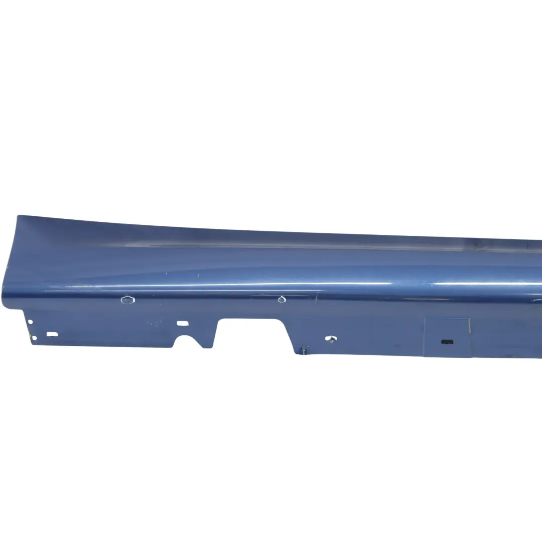 BMW E90 LCI Side Skirt M Sport Sill Strip Cover Right O/S Le Mans Blue - 381 - SKU 0037230-LMB4 - Part number 0037230