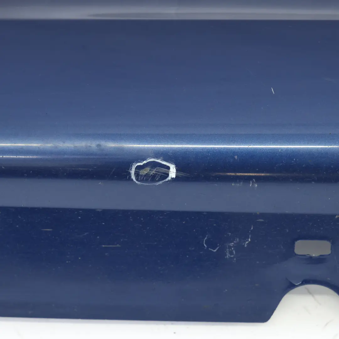 BMW E90 LCI Side Skirt M Sport Sill Strip Cover Right O/S Le Mans Blue - 381 - SKU 0037230-LMB4 - Part number 0037230