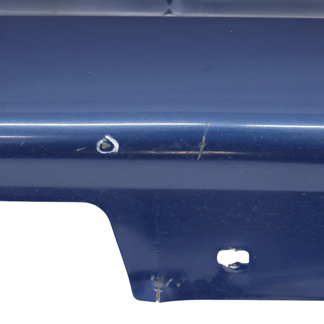 BMW E90 LCI Side Skirt M Sport Sill Strip Cover Right O/S Le Mans Blue - 381 - SKU 0037230-LMB4 - Part number 0037230