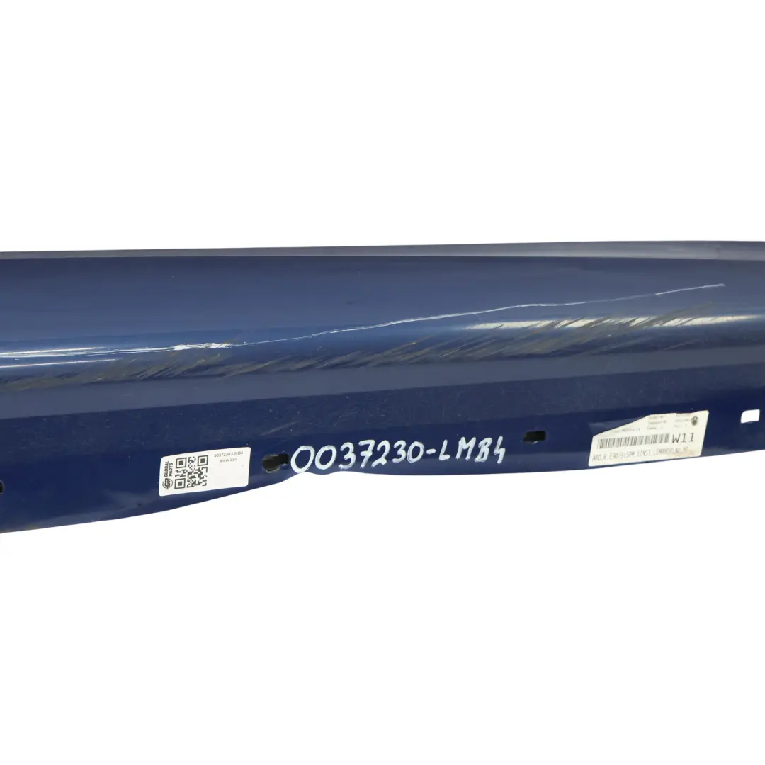 BMW E90 Próg Nakladka Prawa M-Pakiet Le Mans Blau Niebieski Metalik - SKU 0037230-LMB4 - Numer Części 0037230