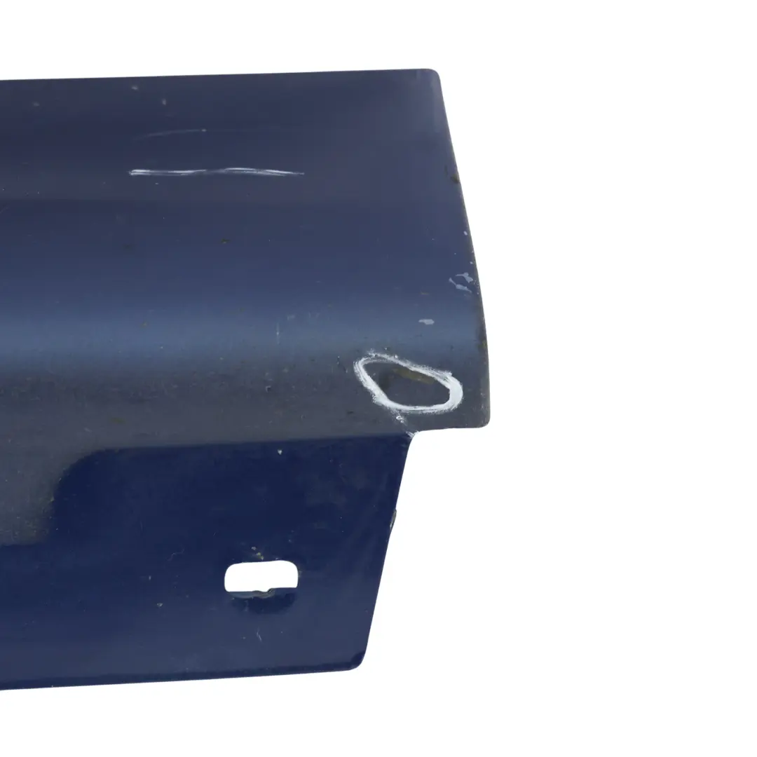 BMW E90 LCI Side Skirt M Sport Sill Strip Cover Right O/S Le Mans Blue - 381 - SKU 0037230-LMB4 - Part number 0037230