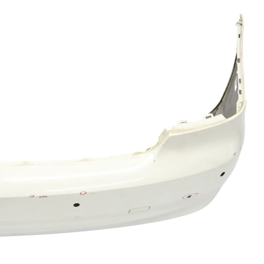 BMW E92 E93 LCI Rear Bumper Panel PDC Alpinweiss 3 Alpine White - 300 - SKU 0038428-AW - Part number 0038428