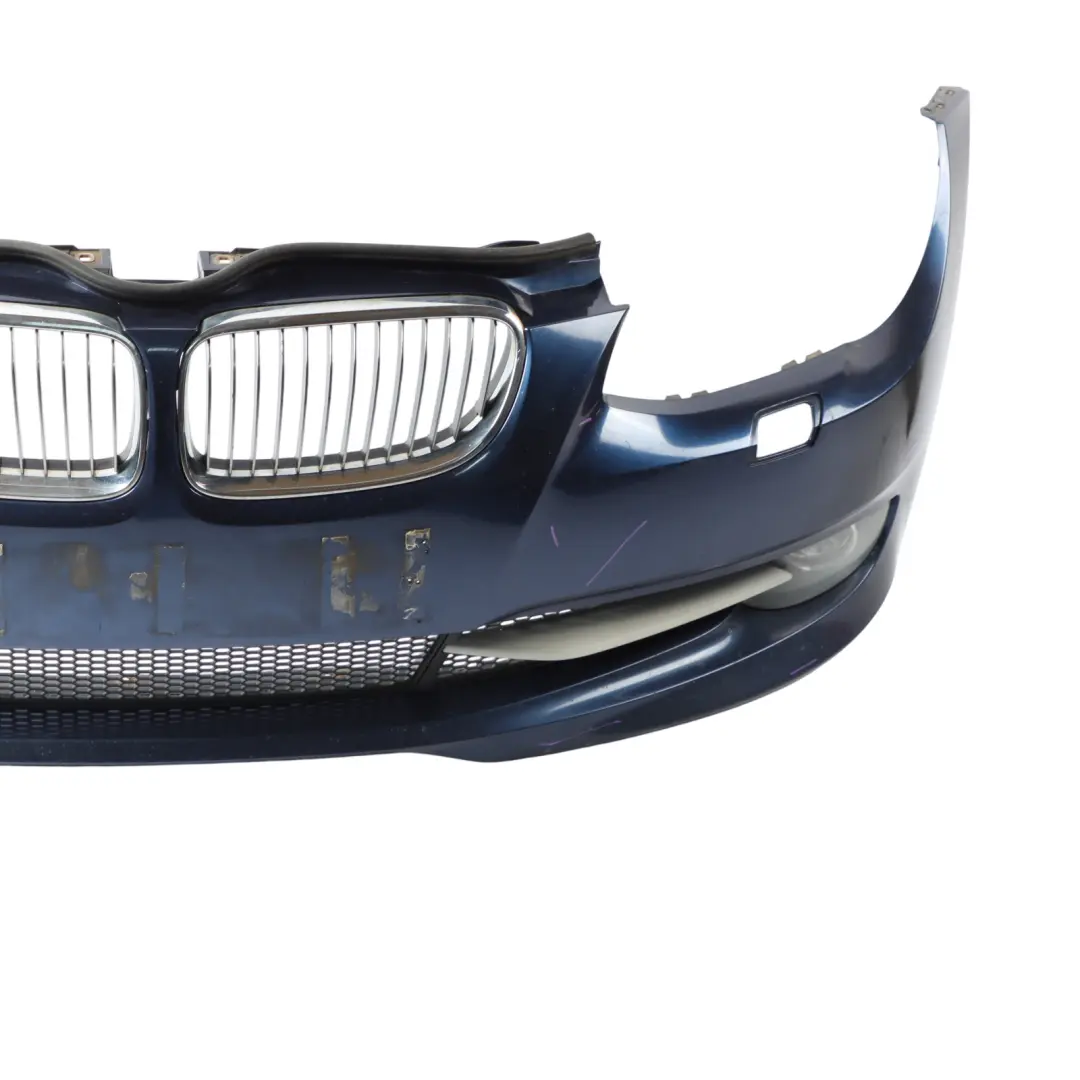 Front Bumper Trim Panel Cover Montegoblau Metallic - A51 to BMW E92 E93 LCI with Part number 0038565 BMW E92 E93 LCI Front Bumper Trim Panel Cover Montegoblau Metallic - A51 - SKU 0038565-DSB - Part number 0038565