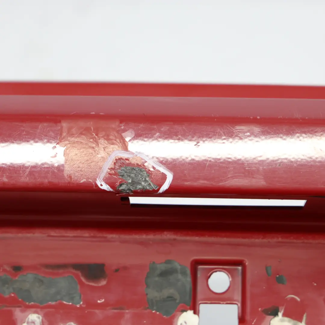 Bumper BMW F20 F21 Trim Panel Cover Karmesinrot Crimson Red - A61 to Rear with Part number 0038876 Rear Bumper BMW F20 F21 Trim Panel Cover Karmesinrot Crimson Red - A61 - SKU 0038876-KAR - Part number 0038876