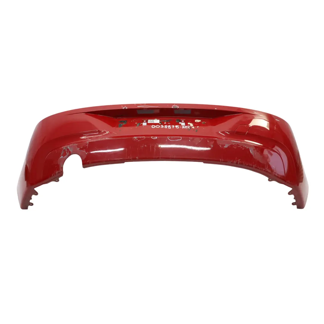 Bumper BMW F20 F21 Trim Panel Cover Karmesinrot Crimson Red - A61 to Rear with Part number 0038876 Rear Bumper BMW F20 F21 Trim Panel Cover Karmesinrot Crimson Red - A61 - SKU 0038876-KAR - Part number 0038876
