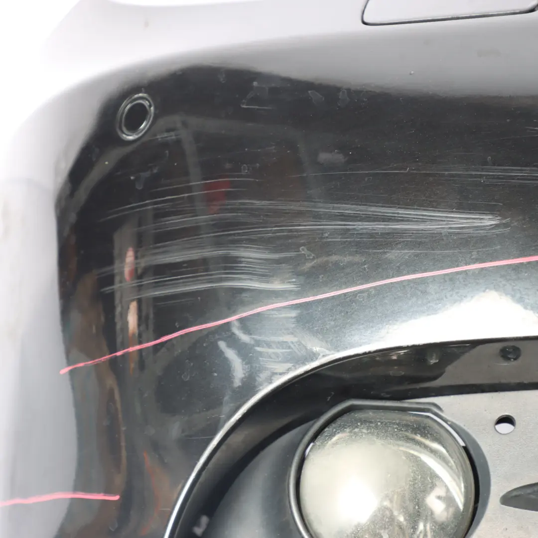 Front Bumper Trim Panel Cover Black Sapphire Metallic - 475 to BMW E60 E61 with Part number 0149246 BMW E60 E61 Front Bumper Trim Panel Cover Black Sapphire Metallic - 475 - SKU 0149246-BS2 - Part number 0149246