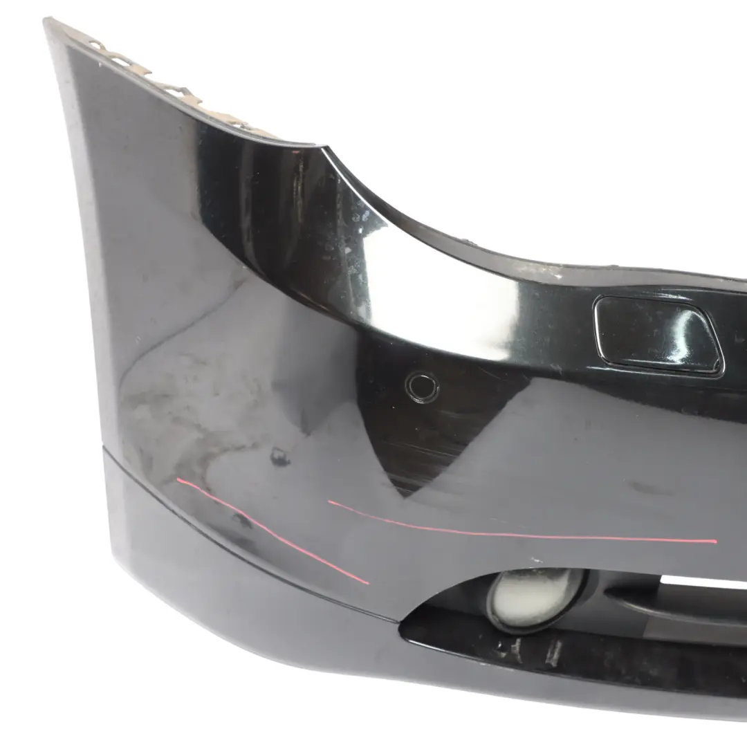 BMW E60 E61 Front Bumper Trim Panel Cover Black Sapphire Metallic - 475 - SKU 0149246-BS2 - Part number 0149246