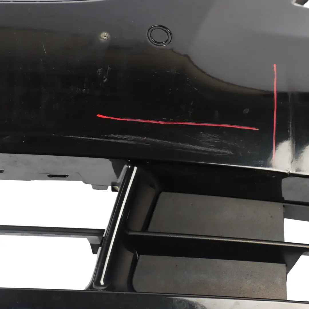 BMW E60 E61 Front Bumper Trim Panel Cover Black Sapphire Metallic - 475 - SKU 0149246-BS2 - Part number 0149246