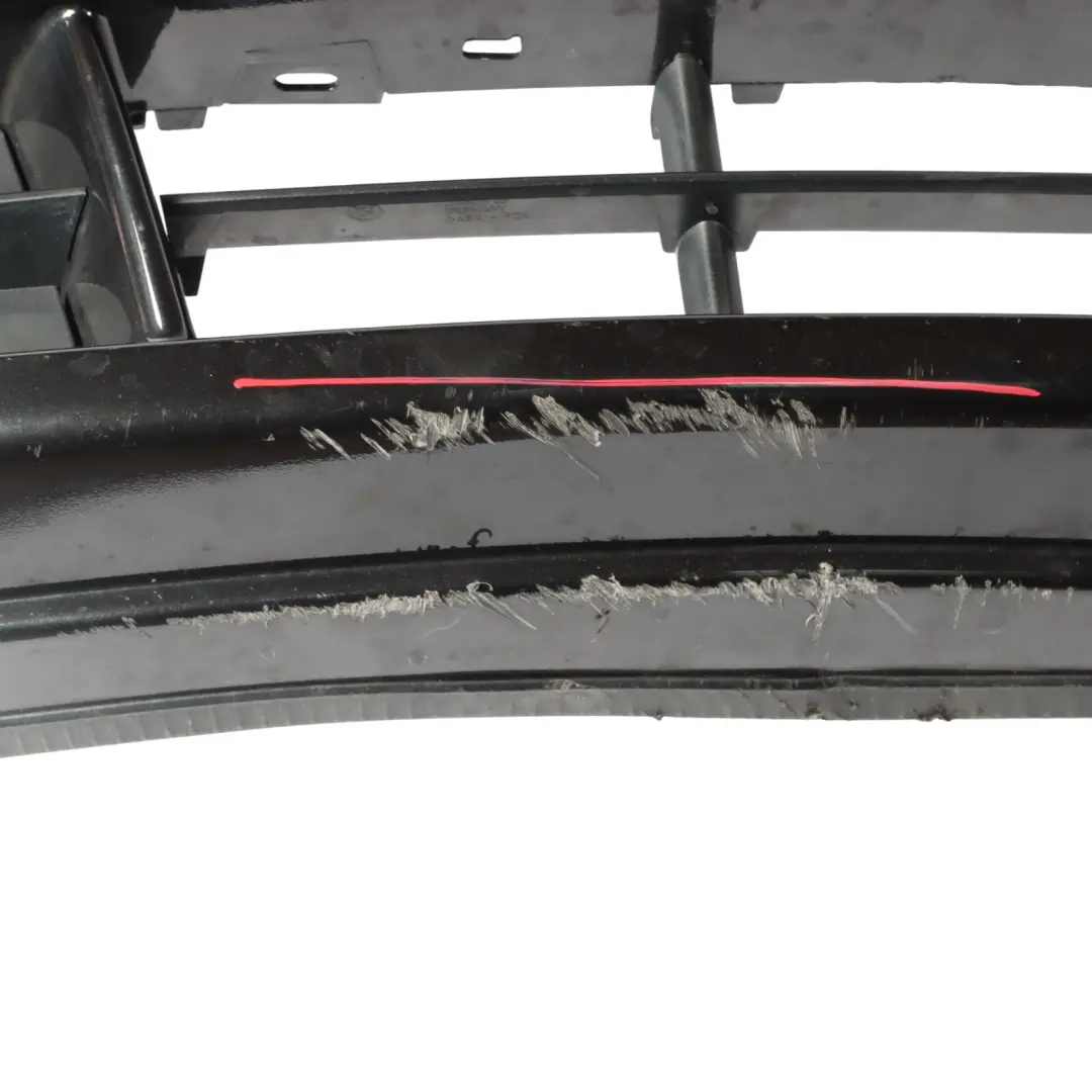 BMW E60 E61 Front Bumper Trim Panel Cover Black Sapphire Metallic - 475 - SKU 0149246-BS2 - Part number 0149246