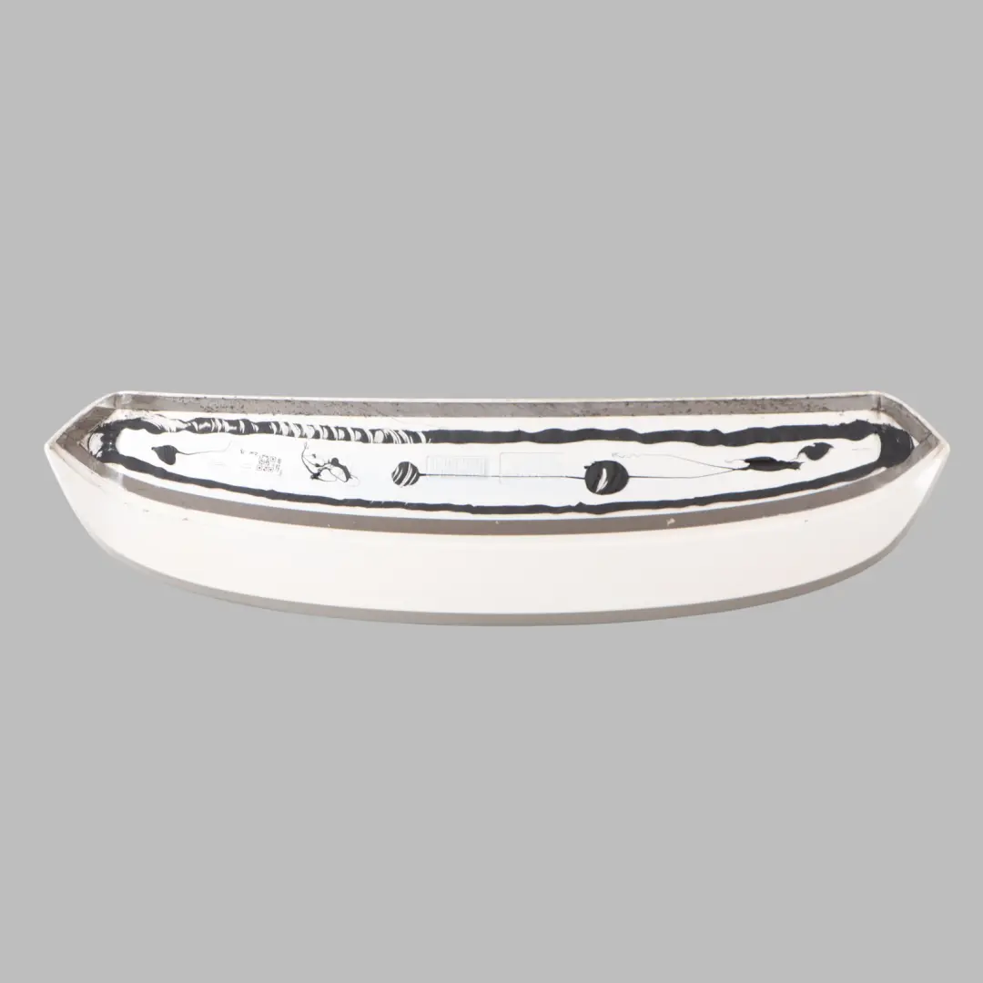  Spoiler Trim BMW E81 E87 Aero Tailgate Boot Trunk Lid Alpinweiss White - 300 - SKU 0306667-AW - Part number 0306667