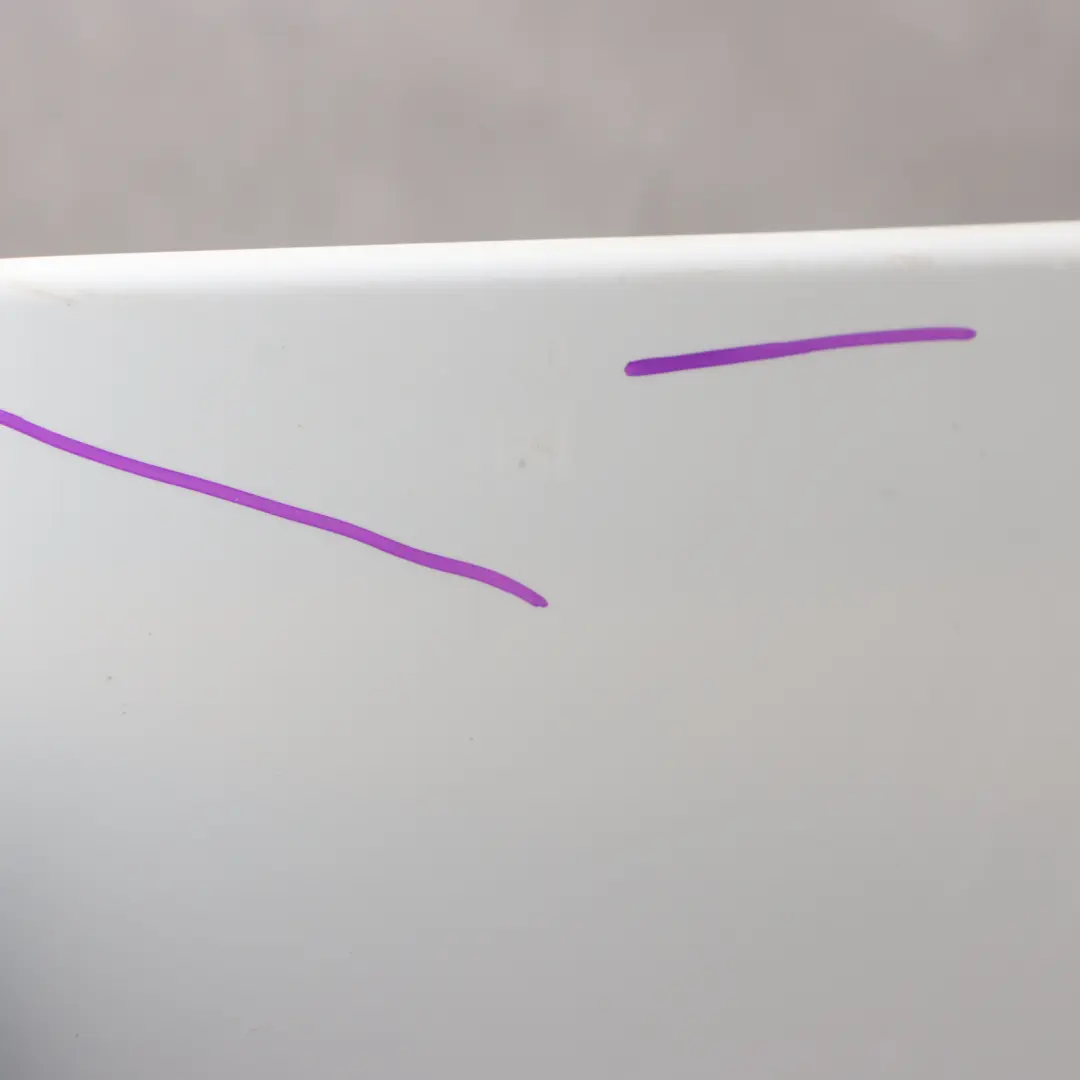 Spoiler Trim BMW E81 E87 Aero Tailgate Boot Trunk Lid Alpinweiss White - 300 to with Part number 0306667 Spoiler Trim BMW E81 E87 Aero Tailgate Boot Trunk Lid Alpinweiss White - 300 - SKU 0306667-AW - Part number 0306667