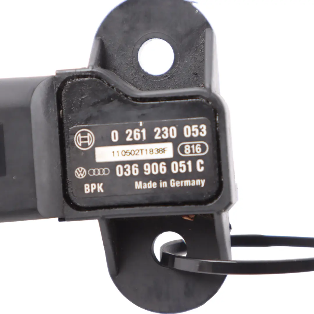 Benziner Saug Rohr Druck Sensor für Audi S5 8T 4.2 FSI mit Teilenummer 036906051C Audi S5 8T 4.2 FSI Benziner Saug Rohr Druck Sensor - SKU 036906051C - Teilenummer 036906051C