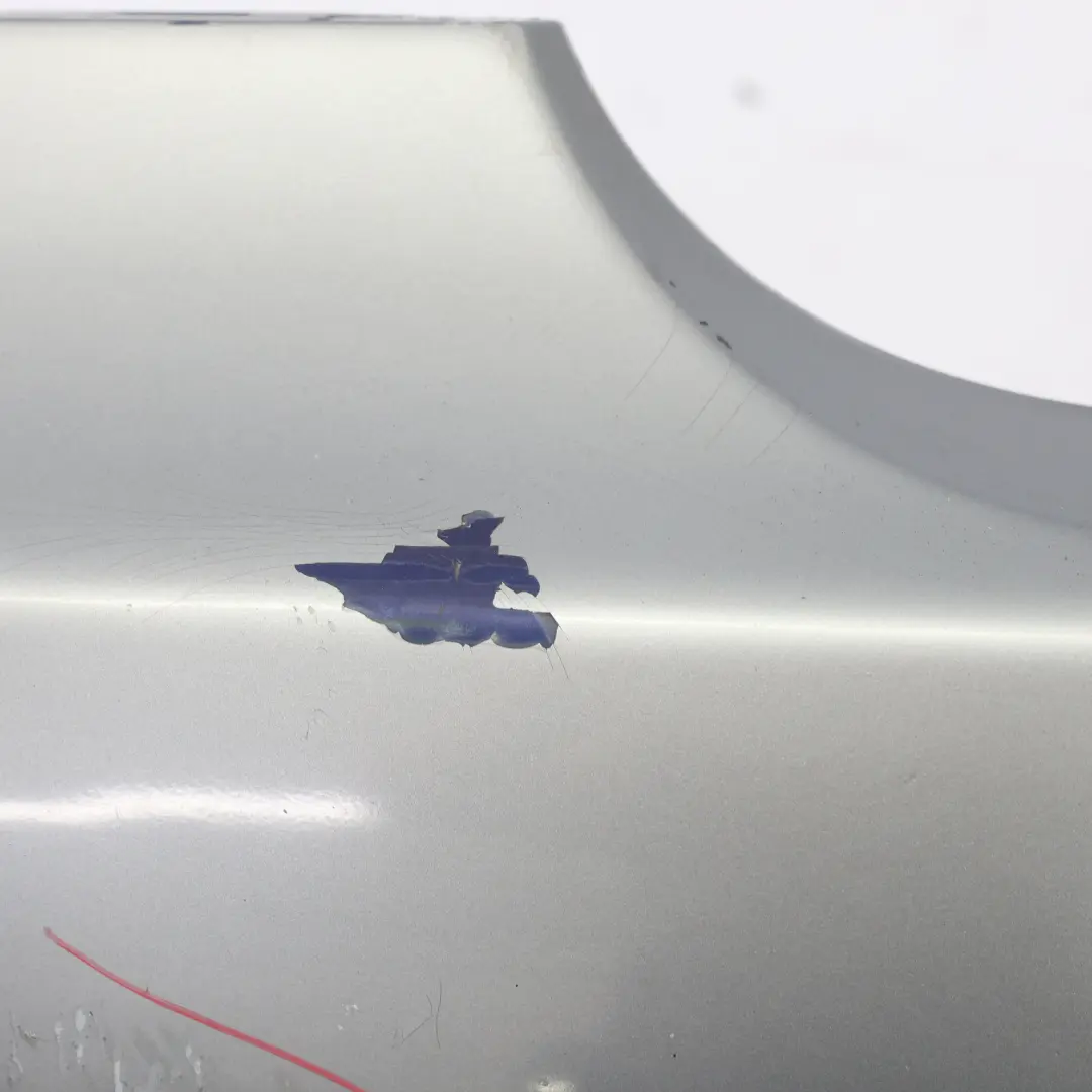 BMW E60 M5 Rear Bumper Complete Panel PDC Silbergrau Grey Metallic - A08 - SKU 0391958-SBG - Part number 0391958