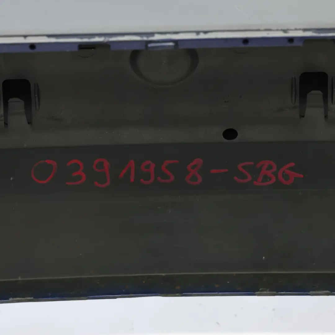 BMW E60 M5 Rear Bumper Complete Panel PDC Silbergrau Grey Metallic - A08 - SKU 0391958-SBG - Part number 0391958