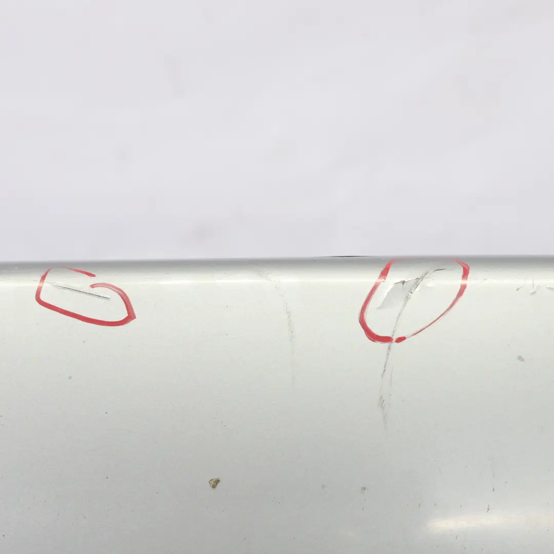 Bumper Complete Panel PDC Silbergrau Grey Metallic - A08 to BMW E60 M5 Rear with Part number 0391958 BMW E60 M5 Rear Bumper Complete Panel PDC Silbergrau Grey Metallic - A08 - SKU 0391958-SBG - Part number 0391958